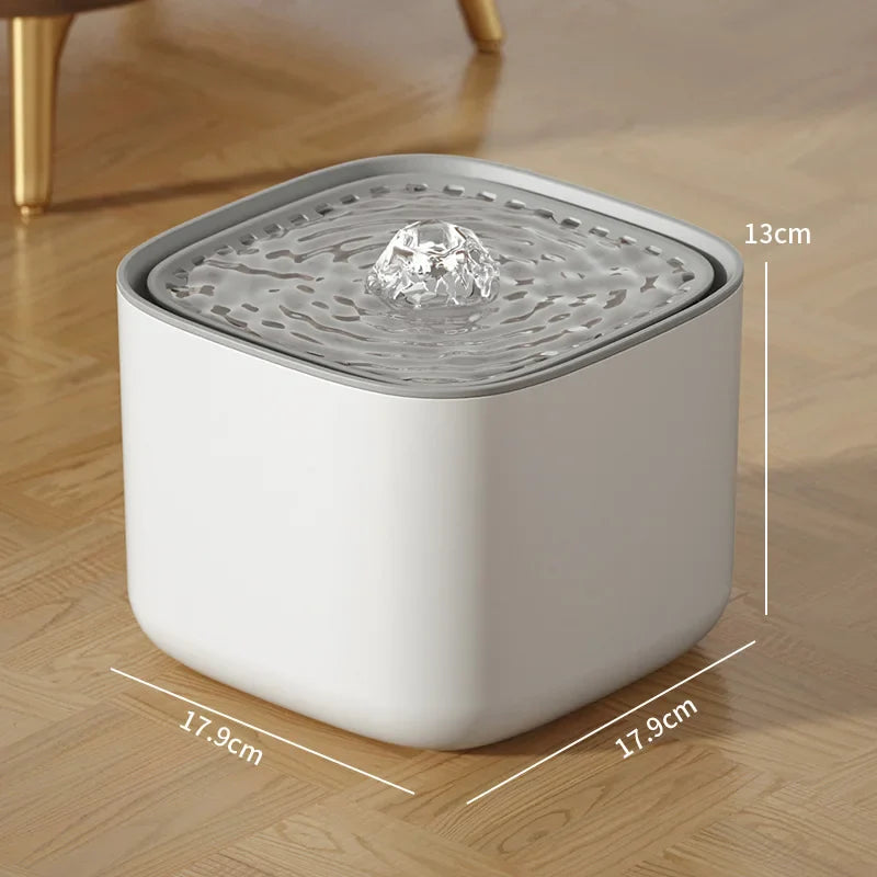fonte de água para pet elétrico usb