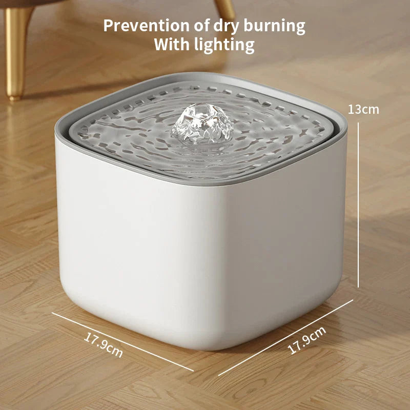 fonte de água para pet elétrico usb