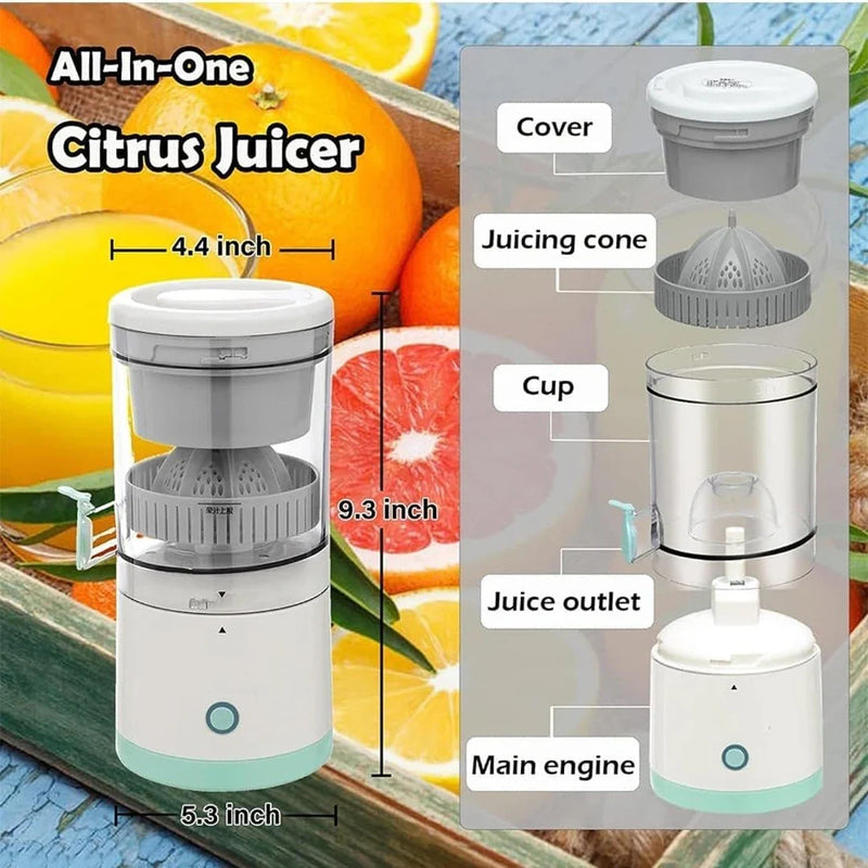 Espremedor elétrico de frutas turbo juice