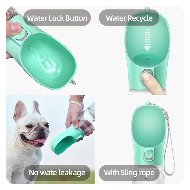 Garrafa de água portátil para Pets