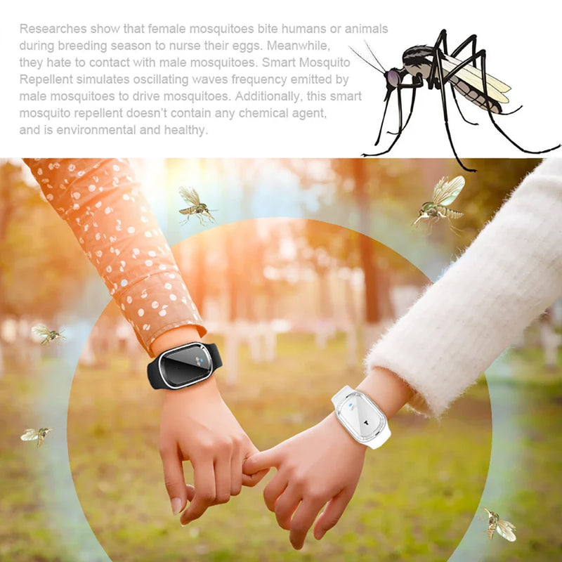 Pulseira ultrassonica Anti - Mosquito