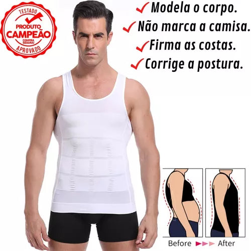 COMPRE 1 LEVE 2 - Regata de Compressão Modelador a Vacuo
